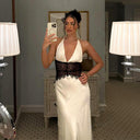 Glamorous Evening Dress with Corset Top for Women