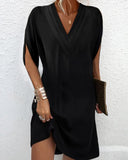 Chic Women's V-Neck Dress for Every Occasion