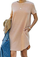 Chic Women's Dress with Handy Pockets