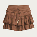 Chic Women's Ruffle Skirt in Soft Fabric
