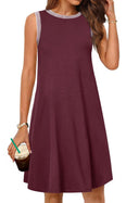 Trendy Striped Women's Dress with Relaxed Fit