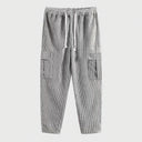 Women's Cargo Pants with Adjustable Drawstring & Side Pockets