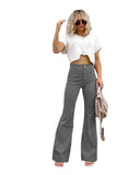 High-Waist Flared Jeans for Women