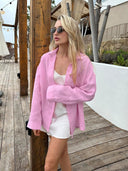 Stylish Oversized Long Sleeve Women's Blouse