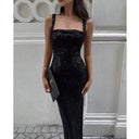 Chic Sequin Evening Dress for Women