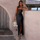Chic Maxi Dress with Side Slit for Women