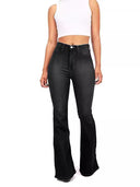 Chic High-Waisted Bootcut Jeans for Women