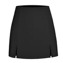 Chic Ladies Mini Skirt with Side Slits