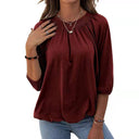 Women's Romantic Puff Sleeve Blouse