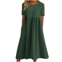Chic Women's Maxi Dress with Pockets