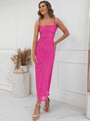 Chic Sequin Evening Dress for Women