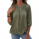 Women's Romantic Puff Sleeve Blouse