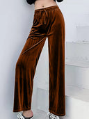 Chic Women's Pants with Elastic Waistband