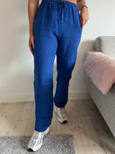 Women’s Relaxed Linen Trousers with Pockets