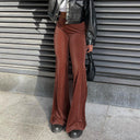High-Waisted Flared Trousers for Women