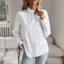 Chic Ruffle Detail Blouse for Women