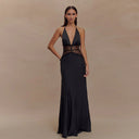 Glamorous Evening Dress with Corset Top for Women