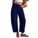 Chic Palazzo Pants with Side Pockets for Women