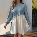 Flowing Skirt Women's Dress with Relaxed Fit