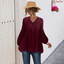 Chic Women's Button-Detail Blouse