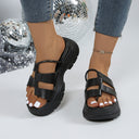 Women's Comfortable Strap Sandals with Fashionable Profile and Non-Slip Sole by Heidi-Mode