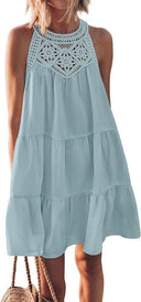 Chic Women's Summer Dress in Airy Fabric