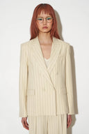 Chic Patterned Blazer Jacket for Women
