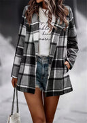 Chic Boucle Blazer for Women