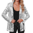 Sequined Ladies Blazer for Chic Style