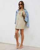 Chic Women's Shirt Dress in Length Options