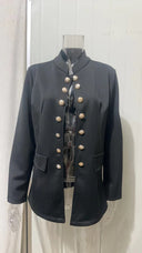 Chic Women's Blazer with Snap Buttons