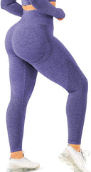 High-Quality Women's Fitness Leggings with Textured Design