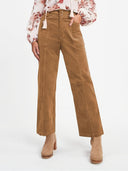 Chic High-Waisted Pleated Trousers for Women