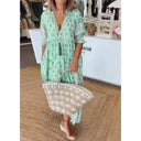 Bohemian Chic Dress with Braided Lacing and Handmade Accents