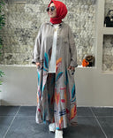 Floral Print Long Blouse for Women