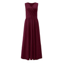 Chic Maxi Dress with Elegant Wrap Design