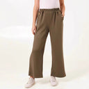 Chic Women's Side Button Leisure Pants