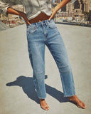 High-Waist Urban Chic Jeans for Women