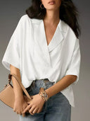 Chic Kimono-Style Blouse for Women