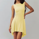 Asymmetrical Hem Body-Con Dress for Women