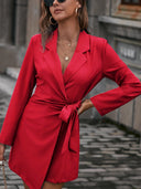 Chic Women's Wrap Dress in Stylish Design