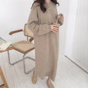 Women's Cozy Knitted Wool Oversized Dress