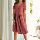 Chic Women's Pleated Dress for Every Occasion