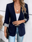 Chic Striped Women's Blazer for Any Occasion