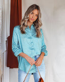 Chic Textured Blouse with Full Button Closure for Women