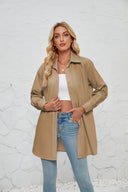 Chic Women's Blouse in Stylish Fabric