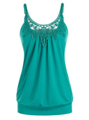 Ladies Lace Top with Chic Straps