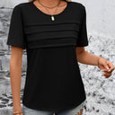 Textured T-Shirt for Women - Stylish Design