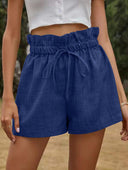 Airy Linen Women’s Shorts with Flexible Waistband