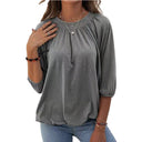 Women's Romantic Puff Sleeve Blouse